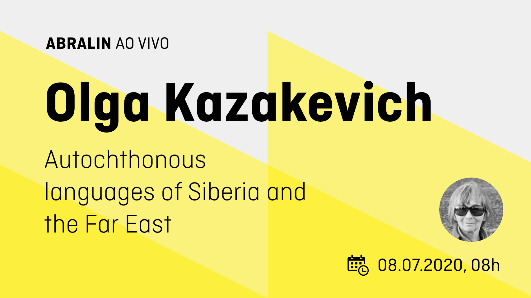 Лекция О. А. Казакевич 8 июля в 14:00 «Autochthonous languages of Siberia and the Far East: documentation, functioning, language contacts and language shift in ethno-local groups»