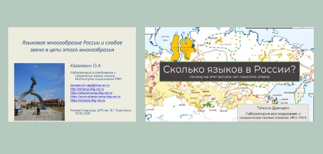 Сотрудники Лаборатории исследования и сохранения малых языков выступили с онлайн-лекциями в Нижнем Новгороде